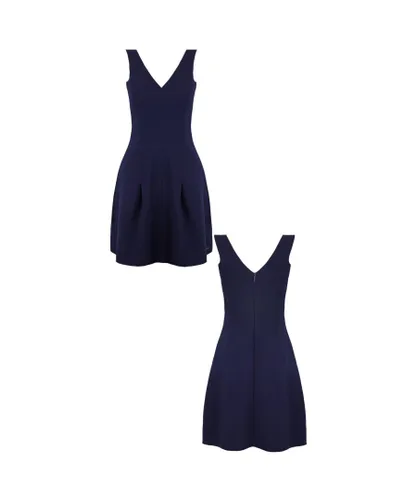 Armani Exchange Womens Dark Blue Short Dress 3GYA36 YNU3Z 6548 - Navy