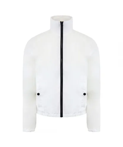 Armani Exchange Womens Optical White Jacket