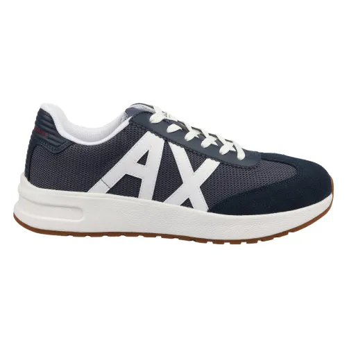 Armani Exchange , Xux071 Xv527 - K677 Sneakers ,Blue male, Sizes: