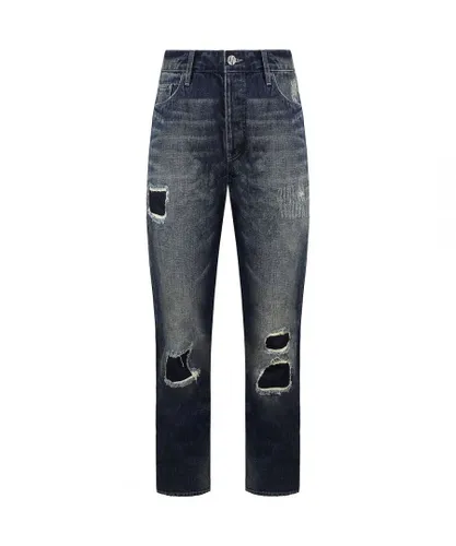 Armani Jeans 990 Boy Fit Mens - Blue Cotton