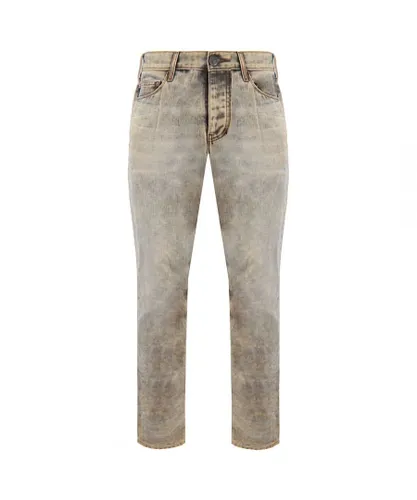 Armani Jeans 990 Boy Fit Mens - Orange Cotton