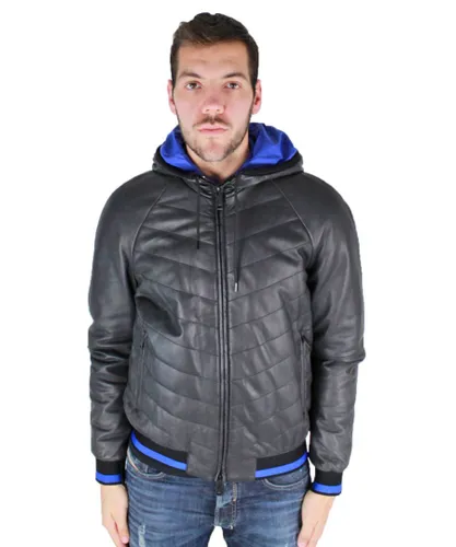 Armani Jeans Mens ZGB04P ZGP03 Jacket - Black