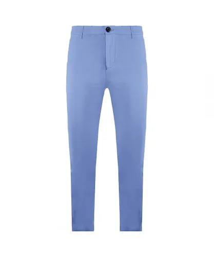 Armani Jeans P60 Slim Fit Mens Chinos - Light Blue Cotton
