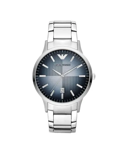 Armani Mens AR11182 Watch - Silver Stainless Steel - One Size