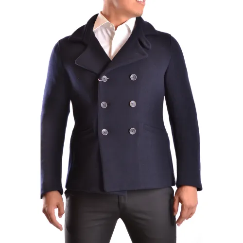 Armani , Men`s Clothing Jackets Coats Navy Aw16 ,Blue male, Sizes: