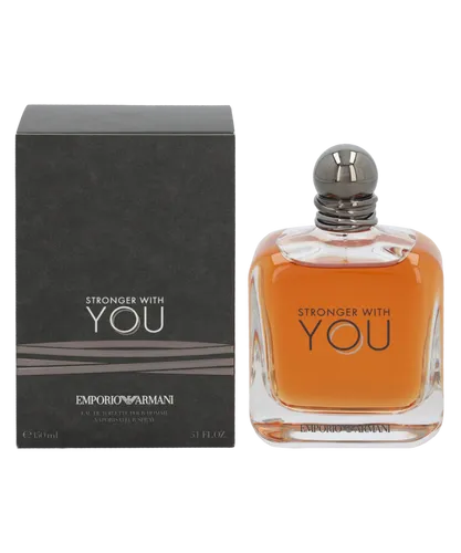 Armani Mens Stronger With You Pour Homme Edt Spray 150ml - One Size