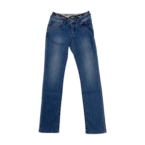 Armani , Slim-fit Jeans ,Gray male, Sizes: