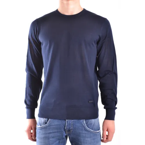 Armani , Stylish Sweaters ,Blue male, Sizes: