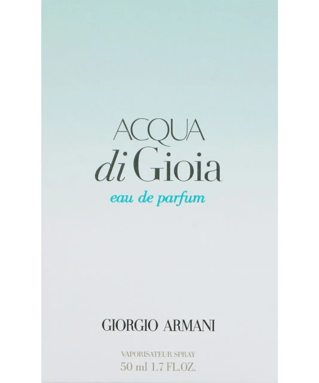 Armani Womens Acqua Di Gioia Edp Spray 50ml - NA - One Size