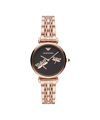 Armani Womens Ladies AR11206 Watch - Rose Gold Stainless Steel - One Size