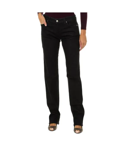 Armani Womens Long pants Jeans - Black Cotton