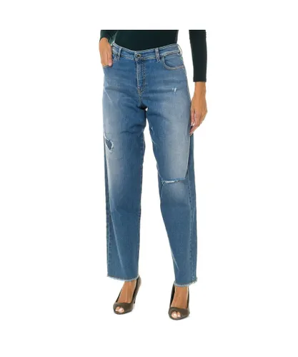 Armani Womens Long pants Jeans - Blue Cotton