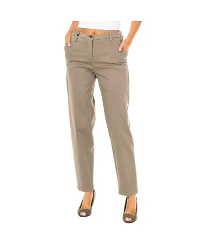 Armani Womens Long pants Jeans - Brown Cotton