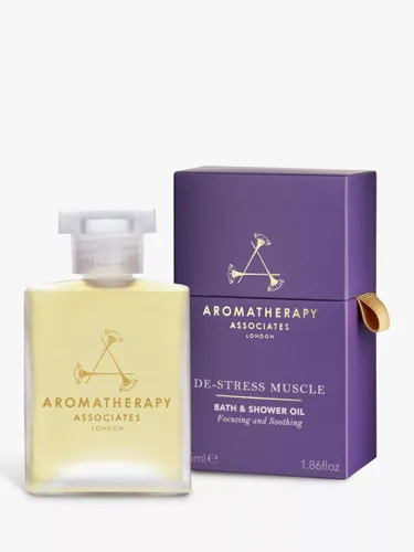 Aromatherapy Associates De-Stress Muscle Bath & Shower Oil, 55ml - Unisex - Size: 55ml