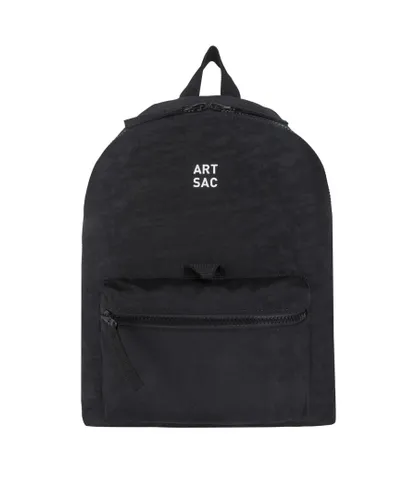 Art Sac Unisex Jakson Single M Backpack - Black Nylon - One Size
