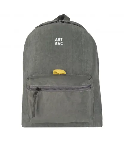 Art Sac Unisex Jakson Single M Backpack - Grey Nylon - One Size