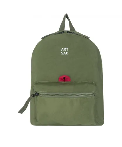 Art Sac Unisex Jakson Single M Backpack - Khaki Nylon - One Size