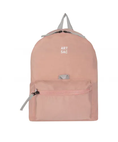 Art Sac Unisex Jakson Single M Backpack - Pink Nylon - One Size