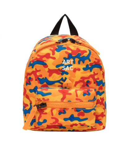 Art Sac Unisex Jakson Single S Backpack - Orange Nylon - One Size
