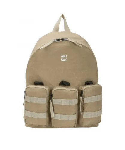 Art Sac Unisex Jakson Triple M Backpack - Sand Nylon - One Size
