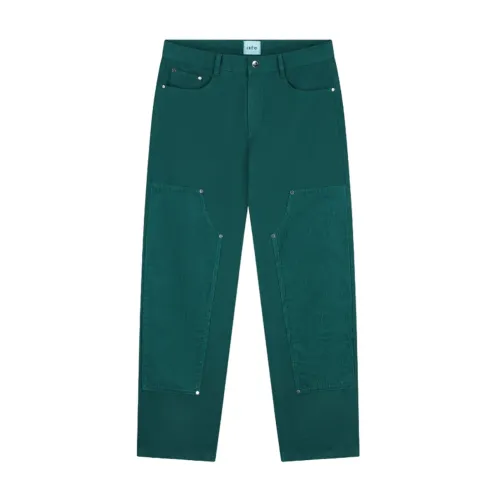 Arte Antwerp , Jules Workwear Pants - Green ,Green male, Sizes: