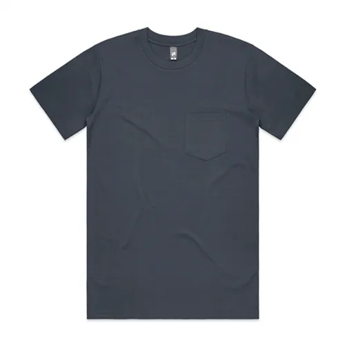 AS Colour Classic Pocket T-Shirt - Petrol Blue