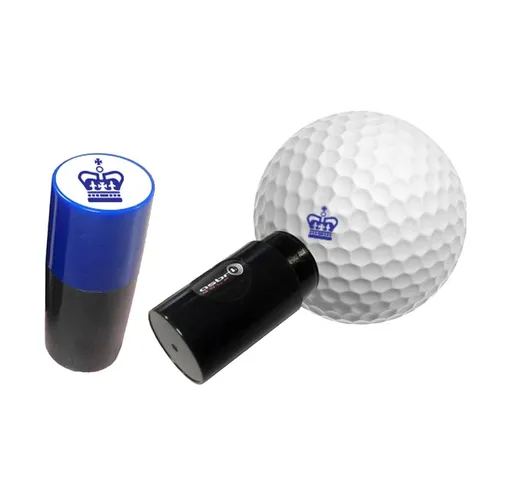 Asbri Golf Crown Ball Stamper - Blue