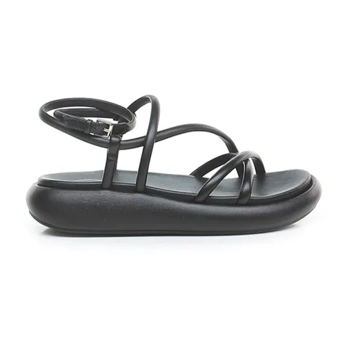 ASH , Black Glamour Sandals ,Black female, Sizes: