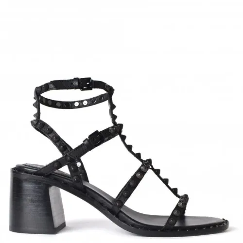 ASH , Elevate Your Style with High Heel Sandals ,Black female, Sizes: