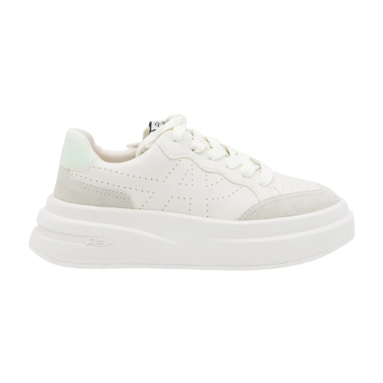 ASH , Fashionable Leather Sneakers ,White female, Sizes: