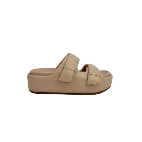 ASH , Flat Sandals ,Beige female, Sizes: