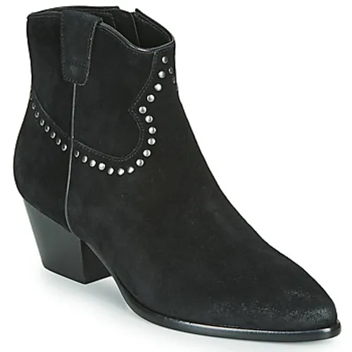 Ash  HOUSTON BIS  women's Low Ankle Boots in Black
