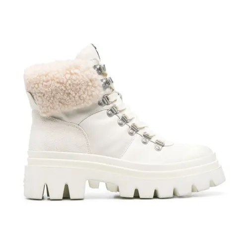 ASH , Lace-up Boots ,White female, Sizes: