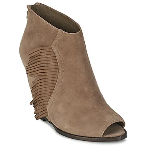 Ash  LYNX  women's Low Ankle Boots in Brown