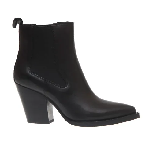 ASH , Nero Ankle Boots for Women ,Black female, Sizes: