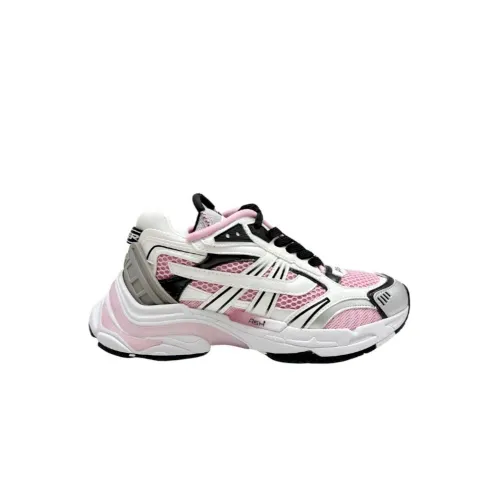 ASH , Race Sneakers - Silver/Black/White/BubbleGum ,Pink female, Sizes: