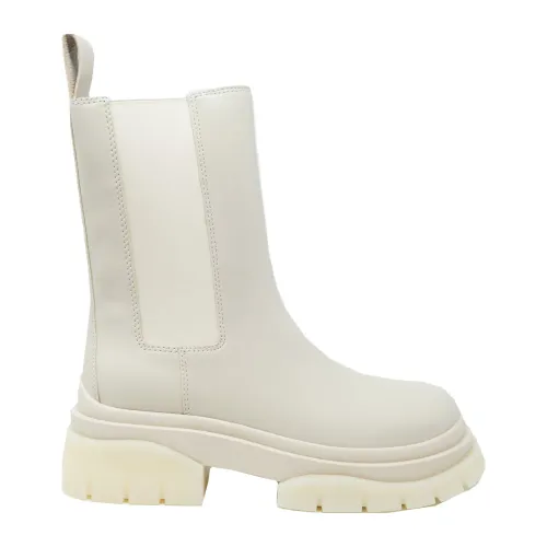 ASH , Women`s Shoes Ankle Boots Cream Aw21 ,White female, Sizes: