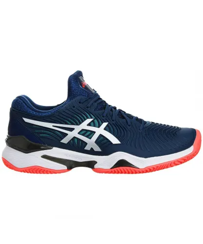 Asics Court FF 2 Clay Tennis Mens Blue Trainers