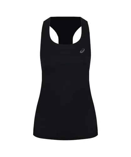 Asics Fitted Womens Black Tank Top