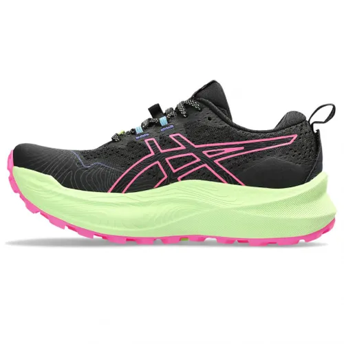 ASICS Fujitrabuco Max 2 Woman Trail Running Shoes Black Pink
