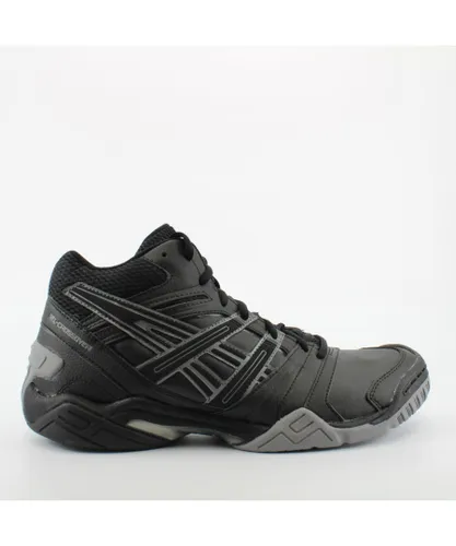 Asics Gel Crossover 4 Womens Black Trainers Leather