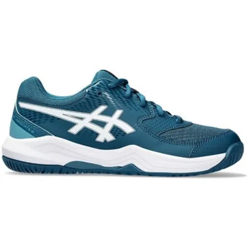 Asics  Gel-dedicate 8 Gs Restful Teal White  girls's Children's Tennis Trainers (Shoes) in multicolour