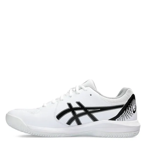 ASICS Gel Dedicate 8 Mens Padel Shoes Tennis White/Black
