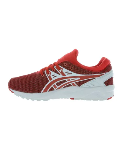 Asics Gel-Kayano Evo Mens Red Trainers Textile