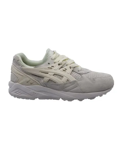 Asics Gel-Kayano Mens White Trainers Leather