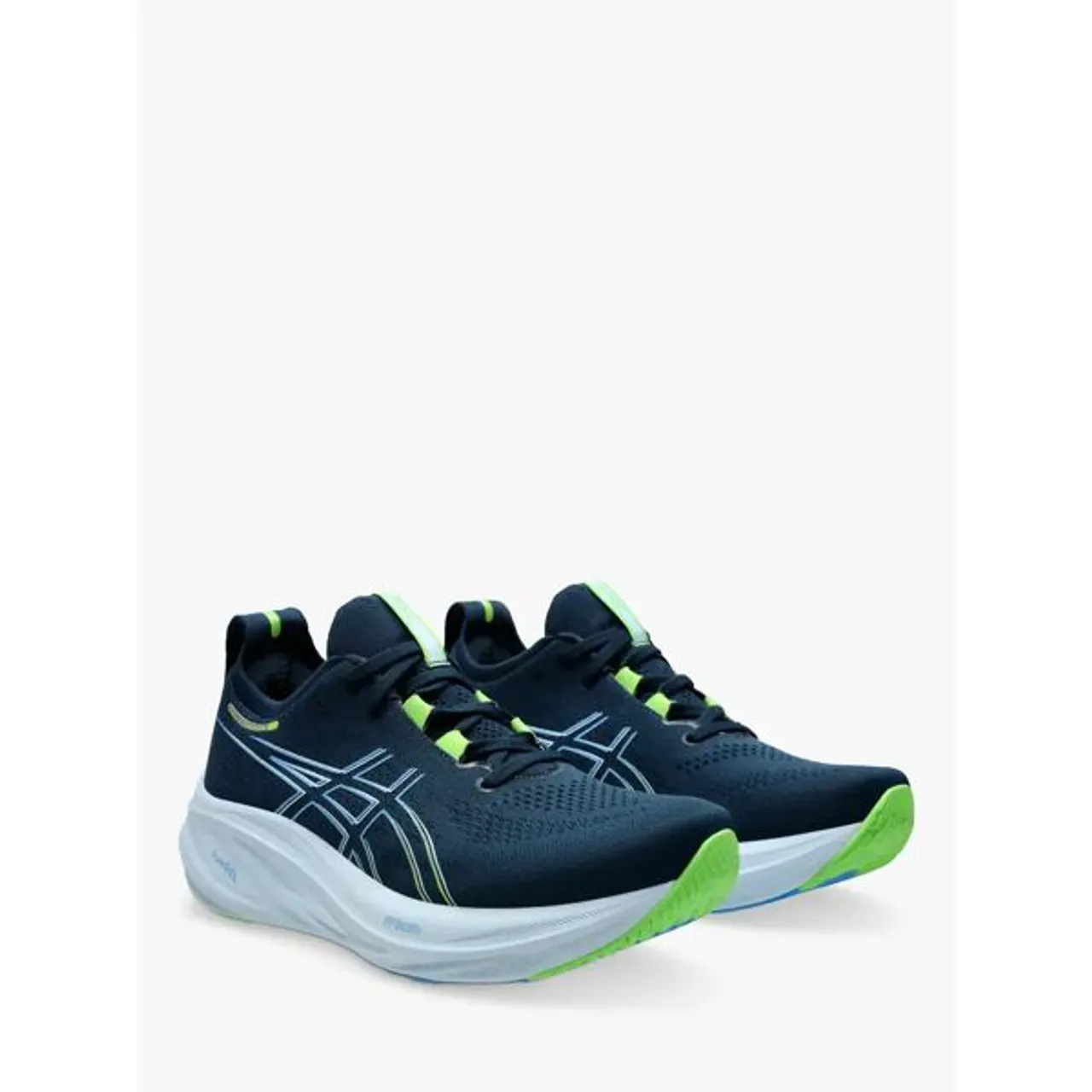 ASICS GEL-NIMBUS 26 Men's Running Shoes - Blue/ Lime - Male