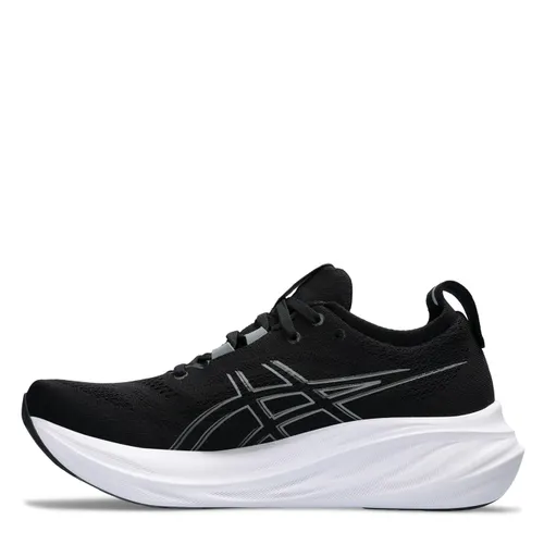 ASICS Gel Nimbus 26 Running Shoe Mens Road Shoes Black/Grey