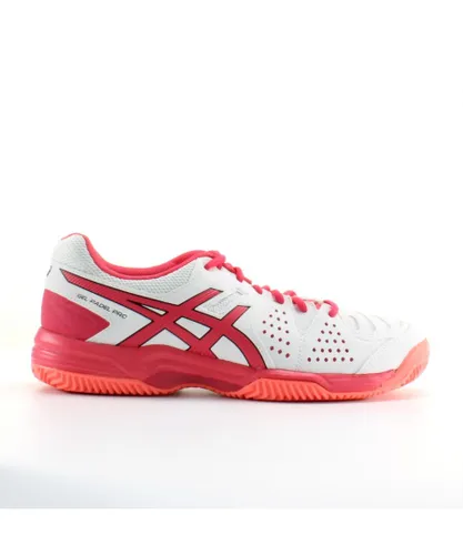 Asics Gel-Padel Pro 3 SG Womens White/Pink Trainers