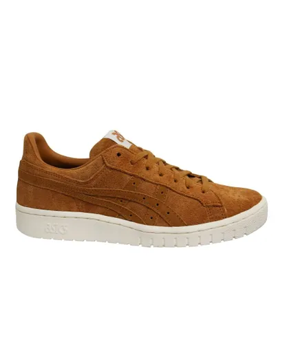 Asics Gel-PTG Mens Brown Trainers Leather