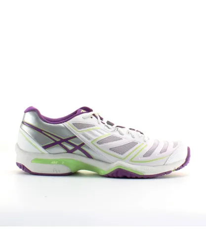 Asics Gel-Solution Lyte 2 Womens White Tennis Trainers